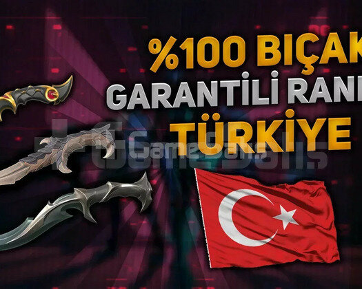 +550 SATIŞ / BIÇAK SKİN GARANTİLİ TÜRK SUNUCU