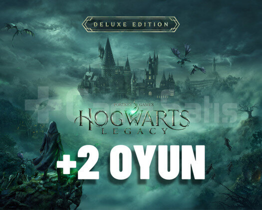 Hogwarts Legacy Deluxe Ed. + İstediğiniz 2 Oyun