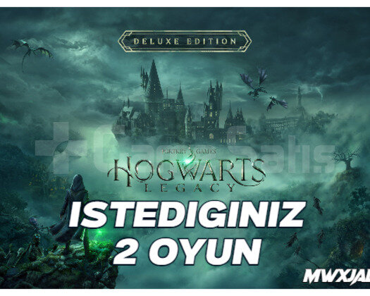 Hogwarts Legacy Deluxe Edition + 2 Oyun Garanti