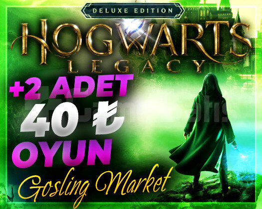 HOGWARTS LEGACY DELUXE EDITION + 2 OYUN + GARANTİ