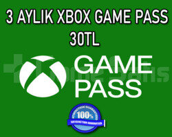 3 AYLIK XBOX GAME PASS