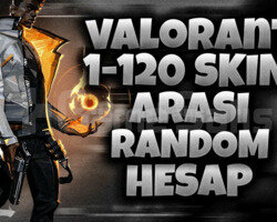 VALORANT 100TR 1-120 SKIN EJDER/YAĞMACI/ASİL