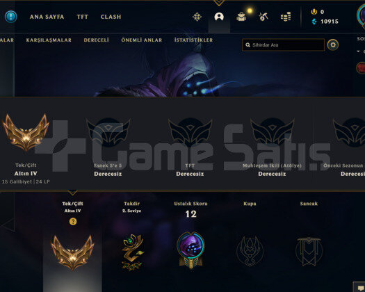 TR GOLD 4 80 WR DİAMOND ELO
