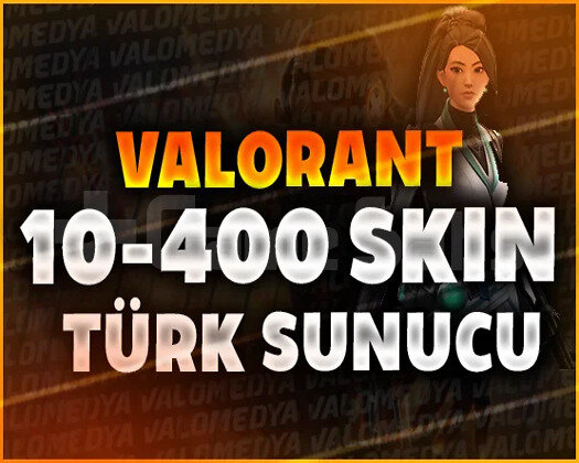 +500 SATIŞ GÜVENCESİ / TR SUNUCU 10-400 SKİN HESAP