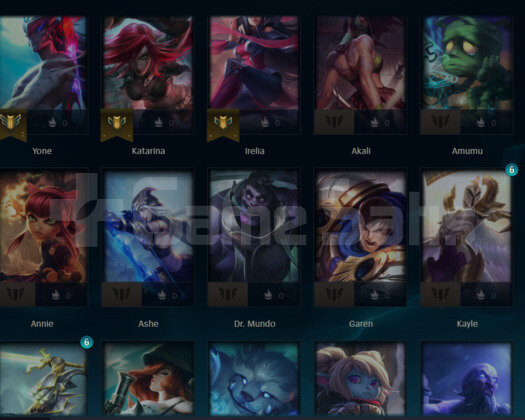 EUW MAİL ONAYSIZ NO RANK UNRANKED 30K MÖ MİD ACC!!
