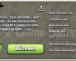17 LEVEL KRİSTAL LİG TÜRK KLANI
