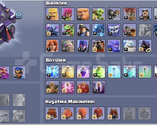 BB15 3 KOSTÜMLÜ SUPERCELL İDSİZ DOLU ÇAR