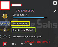 YEŞİL FAKTÖR NOVA 3 TÜRK HESABI