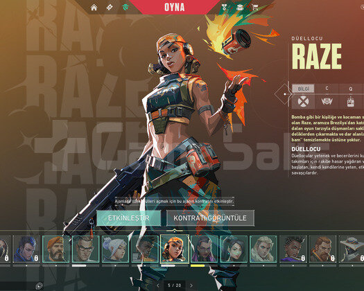 Unranked+Yağmacı vandal+116 vp