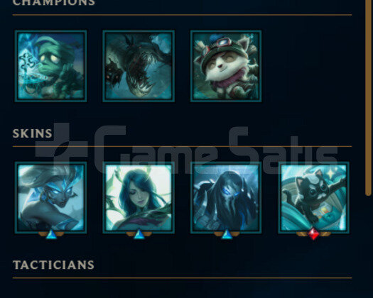 EUW SMURF NORMAL GAME ATILAN 27K MAVİ ÖZLÜ HESAP