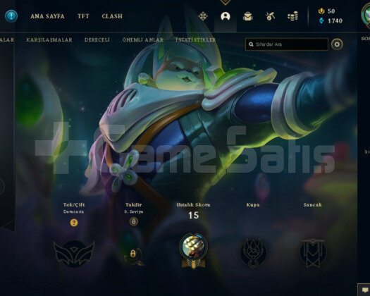 TR 32 LVL 2 KOSTUMLÜ UNRANKED HESAP