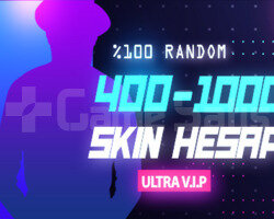 400-1000 SKİN LOL ULTRA RANDOM HESAP