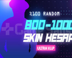 800-1000 SKİN LOL ULTRA RANDOM HESAP
