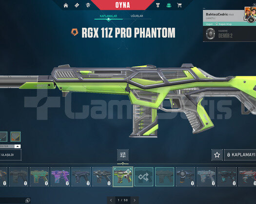 RGX PHANTOMLU DEMİR 2 HESAP