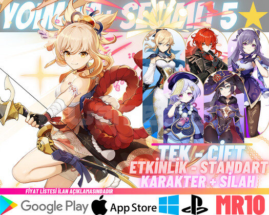 EU | MR10 Yoimiya + Seçimli 5 Yıldız - Başlangıç