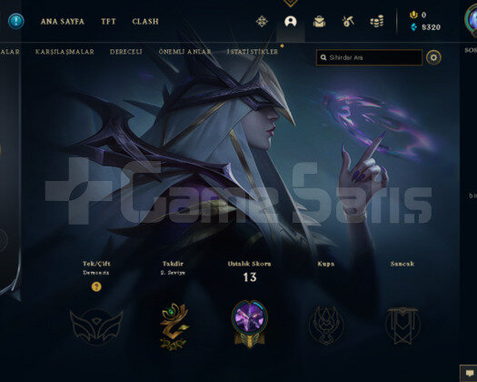 TR 32 LVL 1 KOSTUMLÜ UNRANKED HESAP