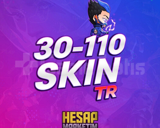 100 Türkiye Sunuculu 30-110 Skinli Random Hesap