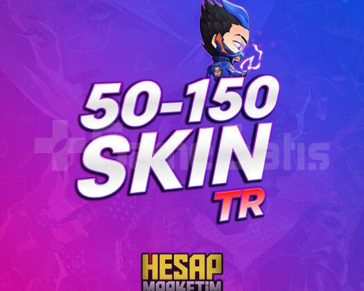 100 Türkiye Sunuculu 50-150 Skinli Random Hesap