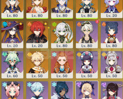 EU/AR53 10X5 Nahida + Ayato + Yoimiya