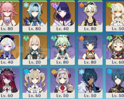 EU/AR48 6X5 /Raiden+Yae Miko+Eula+ Skyward Spine