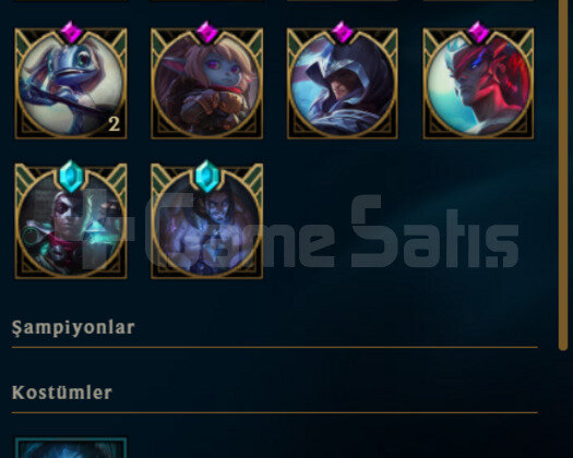 Lol TR Plat Elo 322 level