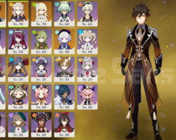 Rank 43 Zhongli + Albedo Rate up