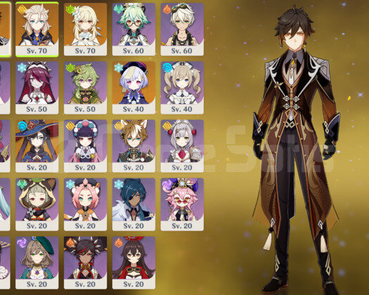 Rank 43 Zhongli + Albedo Rate up