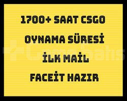 1700 Saat Csgo + İLK MAİL