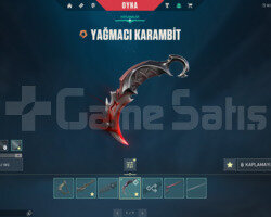 YAĞMACI KARAMBİT VE 10 EFSANE VANDAL TR HESAP