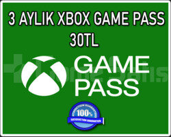 3 AYLIK XBOX GAME PASS HESABI