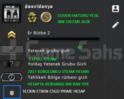 CSGO PRIME | 2 MADALYALI | GUVEN FAKTORU YESIL