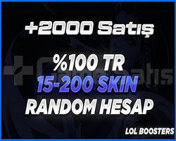 +2000 SATIŞ/15-200 SKİN HARİKAFULL+FULLHESAPLAR