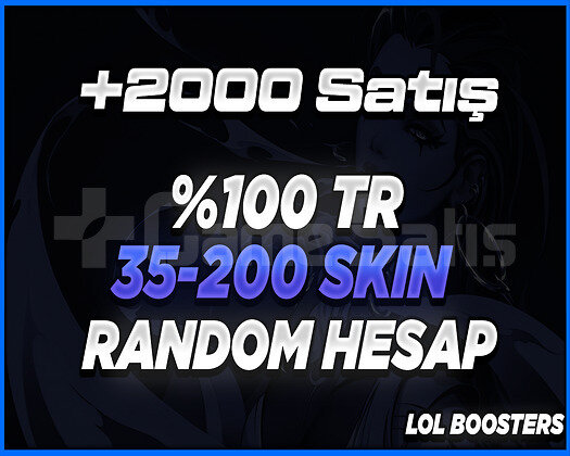 +2000 SATIŞ/35-200 SKİN HARİKAFULL+FULLHESAPLAR