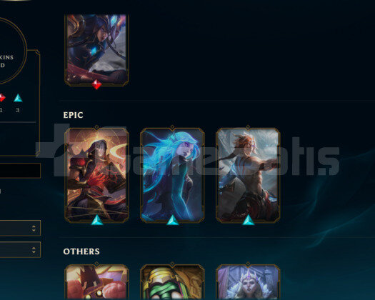 EUW GOLD 4 7 KOSTUM GÜZEL SKİNLİ HESAP