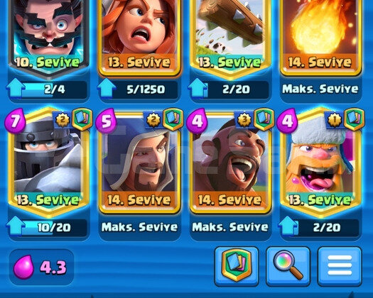 Clash Royela Hesap
