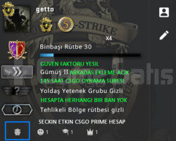 CSGO PRIME | 2 MADALYALI | GUVEN FAKTORU YESIL