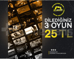 İstediğin 3 Oyun + Garanti