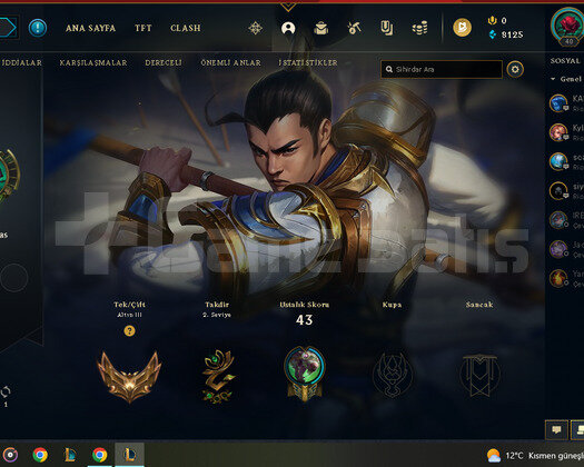 Gold temiz hesap  Ruh bekçisi udyr var