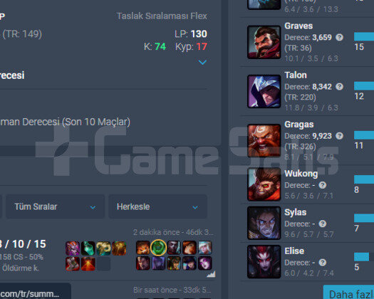 Flex Challenger Elo yüksek mmr hesap