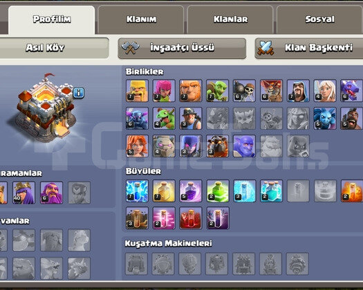 BB11 108 Seviye Hesap