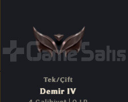 4 Win 40 Lose Demir 4 0 LP 10875 Mavi Öz