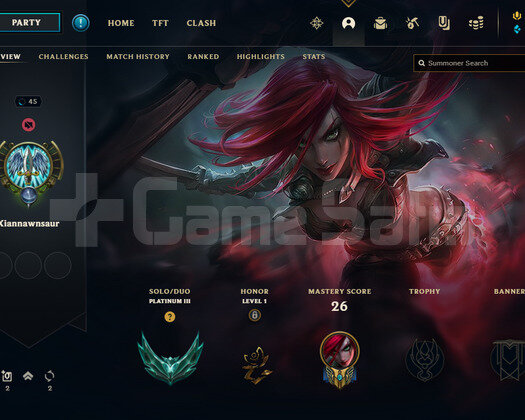 LOL EUW P3 ACCOUNT