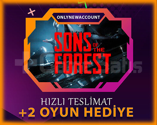Sons of the Forest + Hediye + Garanti + Destek