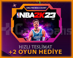 NBA 2K23 x PGA TOUR 2K23 + Hediye + Garanti