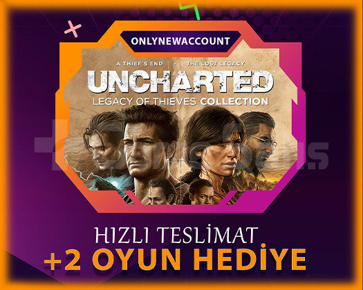UNCHARTED Legacy of Thieves + Hediye + Garanti