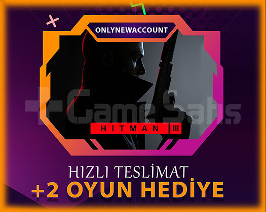 Hitman III + Hediye + Garanti