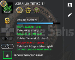 CSGO PRIME | 3 MADALYALI | GUVEN FAKTORU YESIL