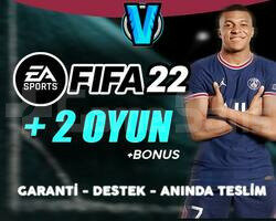 FİFA 22 + 2 OYUN / GARANTİ & DESTEK + HEDİYE
