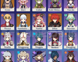 EU/AR28 3X5 Rate Up Ayaka + Cyno + Diluc