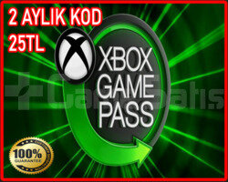 XBOX GAME PASS 2 AYLIK KOD